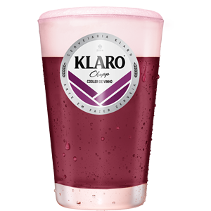 Klaro Chopp de Vinho Uma bebida diferente e muito gostosa! Mistura o frescor de um chopp com a sofisticação de um bom vinho de mesa! O resultado é uma bebida com gostinho de quero mais.